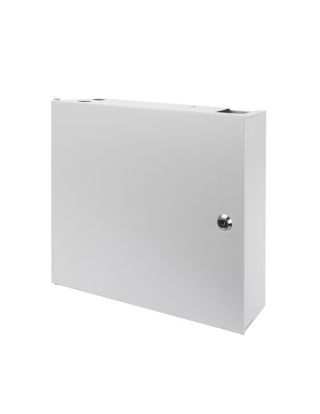 
Distribuidor de pared de fibra óptica, 290 x 320 x 88 mm
