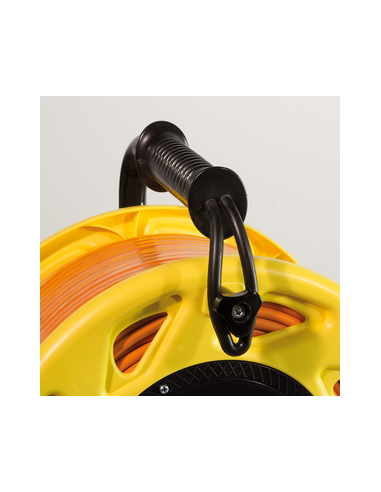 
Carrete de 90m Cable Cat7A conector Cat6A Naranja Logilink