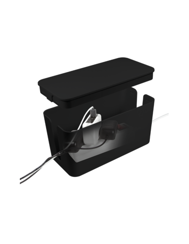 
Caja NEGRA, cubre cables o regletas. 235x115x120mm Logilink
