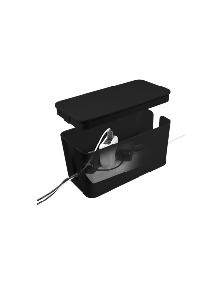 
Caja NEGRA, cubre cables o regletas. 235x115x120mm Logilink