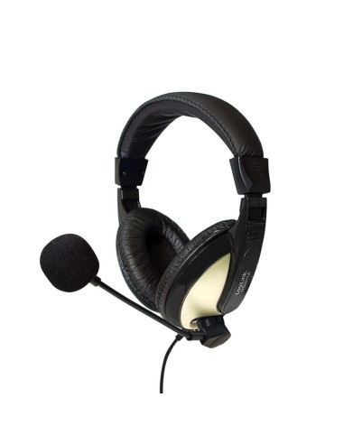 
HS0011A LOGILINK - Auricular Negro Con microfono Stereo (2*jack 3.5") Logilink