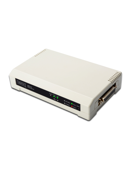 
DN-13006-1 DIGITUS - Servidor de impresoras de 2+1 puerto Digitus. Convierte fácilmente una impresora local en una impresora 
