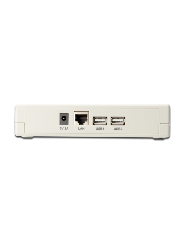 
DN-13006-1 DIGITUS - Servidor de impresoras de 2+1 puerto Digitus. Convierte fácilmente una impresora local en una impresora 