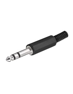 
Conector Jack 6,35" Macho st plasticol