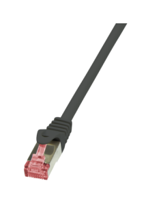 
Latiguillo Cat.6 S-FTP  PIMF LSZH   2 m. Negro