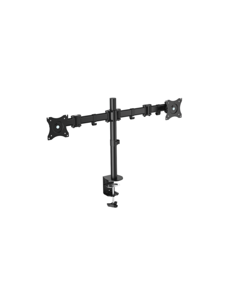 
bp0022 Soporte de mesa para 2 Monitores de hasta 27" Longitud de barzo cada uno 428mm LOGILINK
Soporte de mesa para 2 Monito