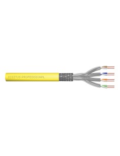 
Bobina 1000m CAT 7A S-FTP Rigido Amarillo, AWG22/1, CU

DIGITUS Cable de instalación de par trenzado S/FTP CAT 7A, AWG 22/1