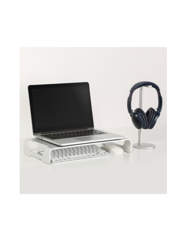 
BP0033 LOGILINK - Soporte para Ordenador portátil Notebook Stand Plata - Soporte de Regazo para portátiles y netbooks (Notebo