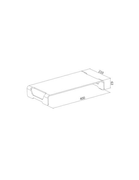 
Soporte Monitor  Portatil Aluminio, 400x210x63  Logilink