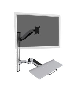 
DA-90354 DIGITUS - Soporte de pared para 1 Monitor hasta 27" Con Bandeja Teclado
DIGITUS Soporte para Monitor y Bandeja para