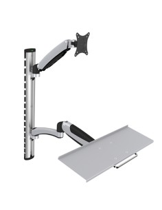 
DA-90354 DIGITUS - Soporte de pared para 1 Monitor hasta 27" Con Bandeja Teclado
DIGITUS Soporte para Monitor y Bandeja para 2