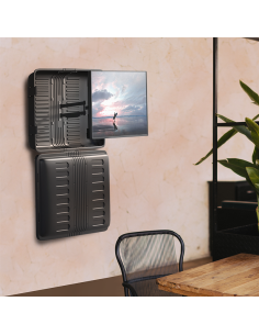 
BP0167 LOGILINK - Soporte-Armario TV para Exterior, para televisores de 55 -75 pulgadas, acero, negro.
Ejemplo