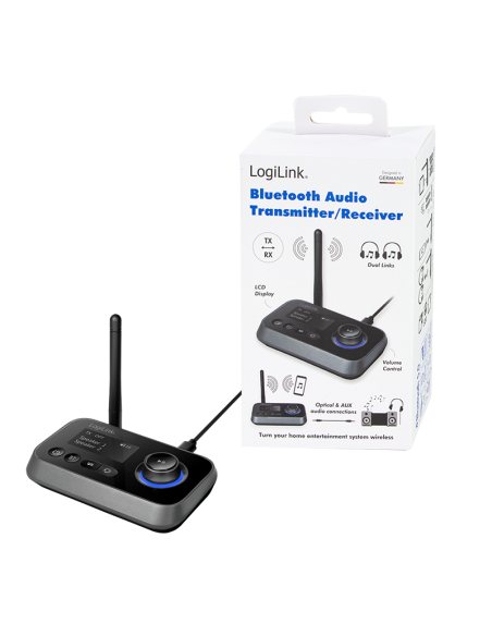 
BT0062 LOGILINK - Transmisor y Receptor de Audio Bluetooth 5.0  Logilink