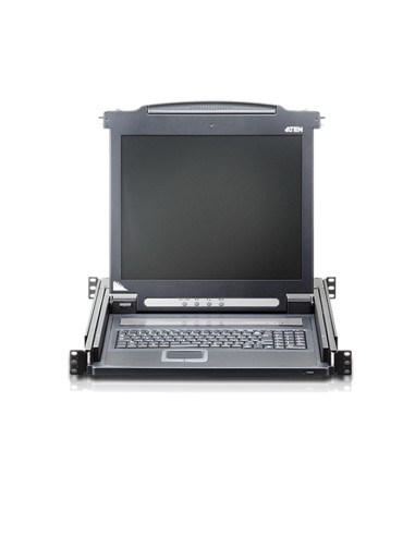 
Consola VGA USB - PS/2 LCD de 17" Teclado ESP ATEN