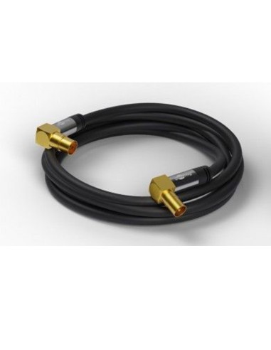 
Goobay CABLE DE ANTENA DE 5m Coaxial M 90°  a Coaxial H 90° N 135 d GOOBAY