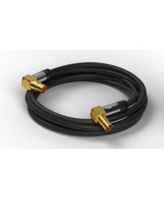 
Goobay 70475 CABLE DE ANTENA de 10 m Coaxial M 90°  a Coaxial H 90° N 135d GOOBAY 2