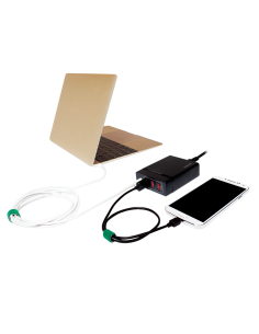 
Cargador USB  4 puert. 72W (3xUSB-A + 1x USB-C) BLANCO 2