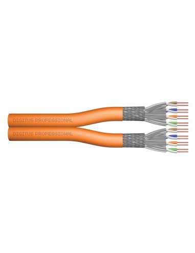 
DK-1741-VH-D-5 DIGITUS - Bobina  500m CAT 7 S-FTP Rigido Naranja, Eca, CU, DOBLE