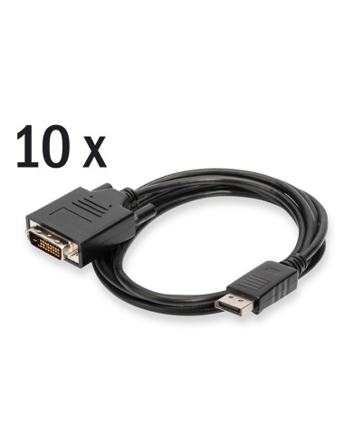 
AK-990900-020-S DIGITUS - DisplayPort - DVI Adapter Cable, Pack of 10 pcs