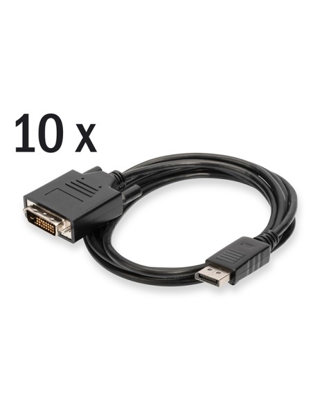 
AK-990900-020-S DIGITUS - DisplayPort - DVI Adapter Cable, Pack of 10 pcs