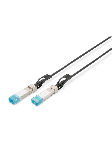 
DN-81222-01 DIGITUS - Cable SFP + 10G DAC 2m AWG 30, compatible con HP HPE. Extiende tus conexiones de cobre
