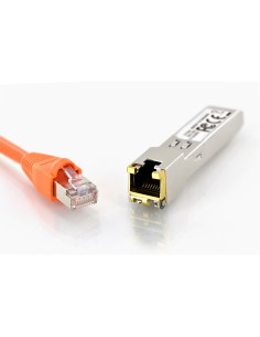 
DN-81210 Transceptor de cobre SFP + 10G, hasta 100 m admite 10G, 5G, 2.5G, 1G Base-T estándar