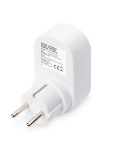 
DA-70617 DIGITUS - Cargador enchufable USB universal con 2 enchufes USB-A y enchufe integrado 2