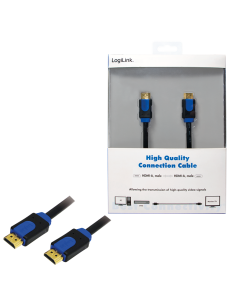 
Cable HDMI A-A 15 metros Negro con ethernet 4K 30Hz Blister
