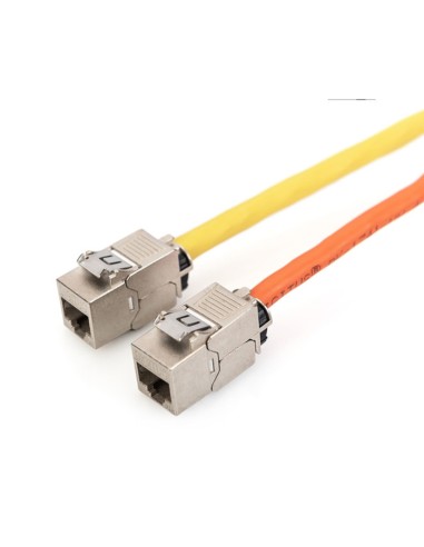
DN-93619-24 DIGITUS - Conector Hembra KeyStone Metal   Cat6A Sin Herramientas 24 U
