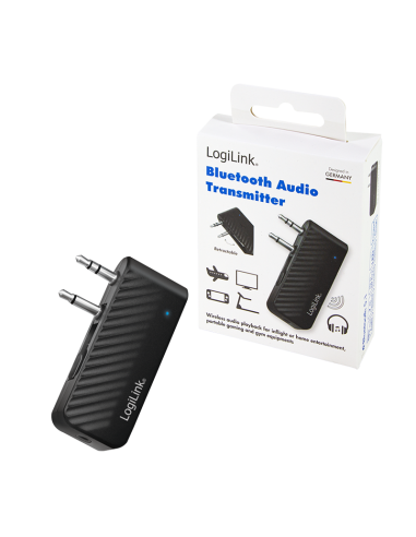 
BT0061 LOGILINK - Transmisor de audio Bluetooth 5.1 , ideal Avion o AVE Logilink