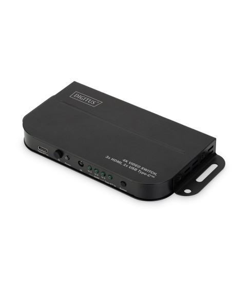 
DS-45321 DIGITUS - Conmutador Video 4K con 3 HDMI y 1 USB Type-C