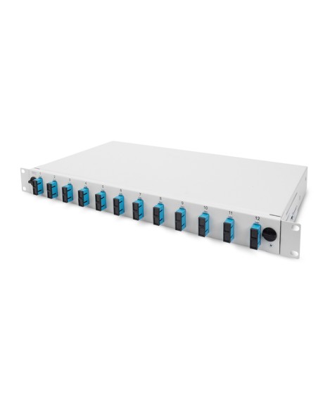 
DN-96200-QL DIGITUS - Caja de empalme de fibra óptica DIGITUS, extensible, cierre rápido