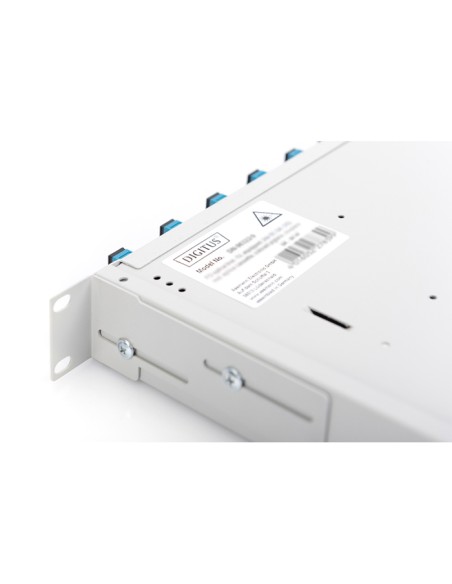 
DN-96200-QL DIGITUS - Caja de empalme de fibra óptica DIGITUS, extensible, cierre rápido