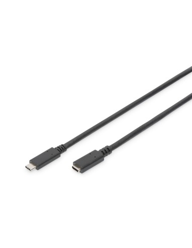 
AK-300210-007-S DIGITUS - Cable de 0,7 m USB 3.1 Gen2 10 Gbit/s USB-C Macho-Hembra. Extienda su puerto original de tipo C, a 