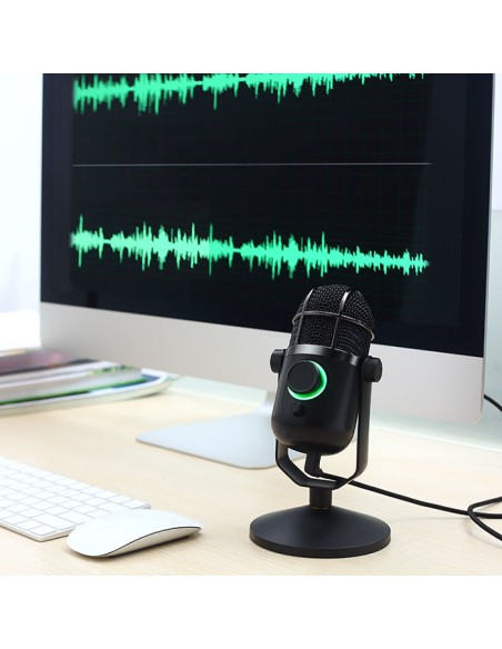 
M3PLUS THRONMAX - Micrófono Thronmax Mdrill Dome Plus Jet Black 96Khz