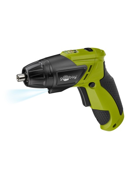 
71880 GOOBAY - Destornillador Taladro de mano a batería, 3.6 V Goobay