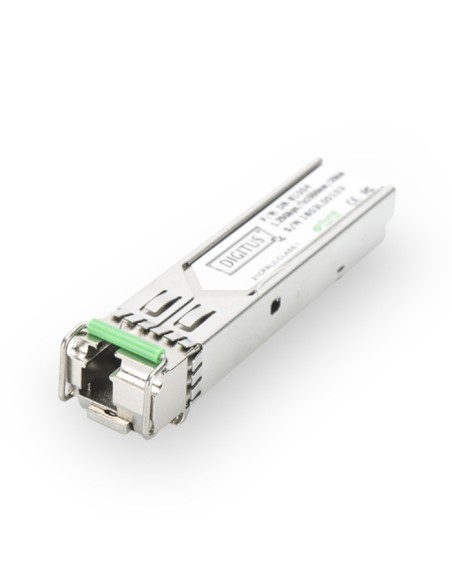 
DN-81004 DIGITUS - Módulo SFP de 1.25 Gbps, Monomodo, BiDi LC Simplex, Tx1550nm / Rx1310nm, hasta 20 km