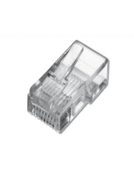 
A-MO 8/8 SF DIGITUS - Conector modular Cat 3 RJ45 M UTP para cable plano