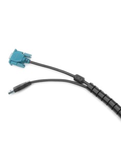 
Manguera en espiral flexible para cables con herramienta pasacables, 5 m 
DA-90508 DIGITUS - Cubre cables 32mm espiral negro 2