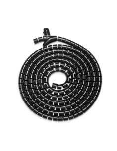 
Manguera en espiral flexible para cables con herramienta pasacables, 5 m 
DA-90508 DIGITUS - Cubre cables 32mm espiral negro