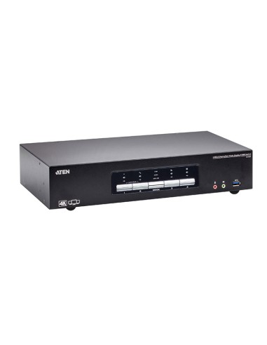 
CS1964 ATEN - Conmutador KVM  4 puertos DP-USB 3.0 para 3 pantallas ATEN