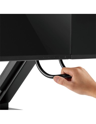
BP0102 LOGILINK - Soporte de mesa para 2 Monitores 17-27" con asa, P. Curvas