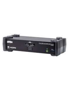 
CS1822 ATEN - Conmutador KVM  2 puertos HDMI  USB-Audio-HUB USB 3.0 ATEN