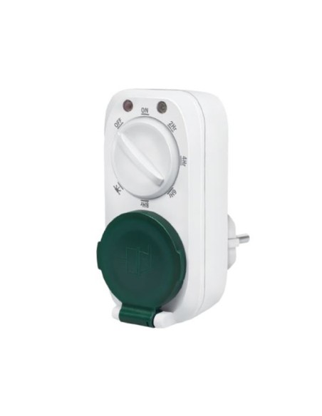 
ET0013 LOGILINK - Programador eléctrico con sensor de dia/noche IP44  Logilink
LogiLink ET0013 -Temporizador mecánico con Se