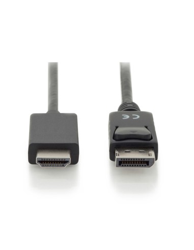 
AK-340303-020-S DIGITUS - Cable 3 m Negro DisplayPort 1.2 Macho a HDMI 2.0 Macho Digitus