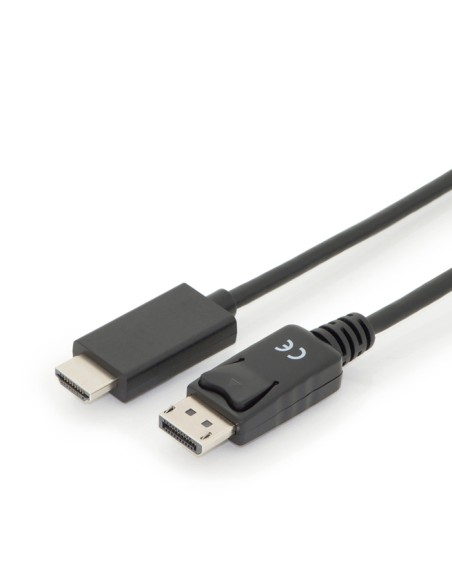 
AK-340303-020-S DIGITUS - Cable 3 m Negro DisplayPort 1.2 Macho a HDMI 2.0 Macho Digitus