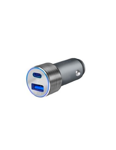 
PA0252 LOGILINK - Cargador 2 puertos USB  para coche USB-C + USB-A QC 36W