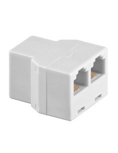 
93053 - Adaptador RJ12 Hembra (6P6C) a 2 x RJ12 (6P6C) Hembra B
ISDN T-Adapter 