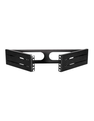 
Logilink W02B40B Soporte de montaje en pared 19" 2U Negro