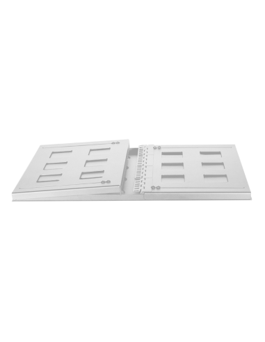 
W08B40G  LOGILINK Soporte de montaje en pared 19" 8U Gris